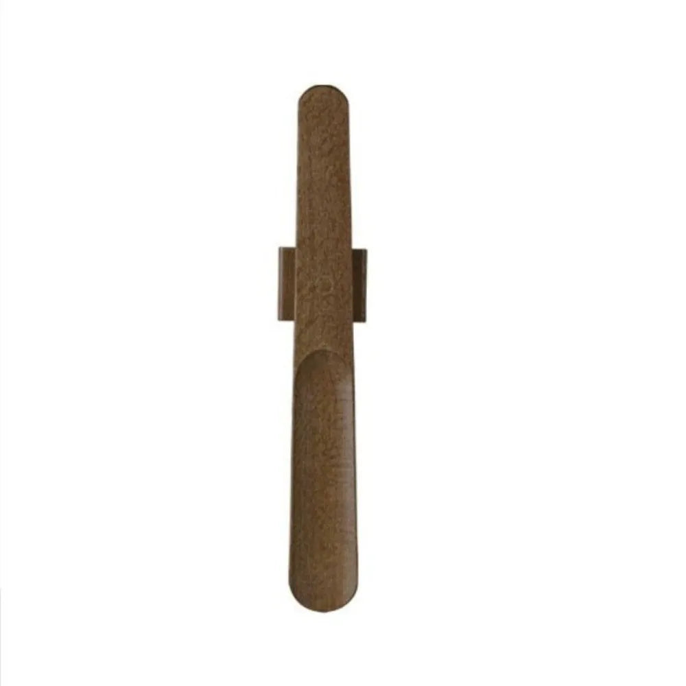 Creative 30/55cm Magnetic Shoehorn Wooden Handle Flexible Lazy Shoe Horn No-Bend Long Shoe Lifter for Elderly, Pregnant Women