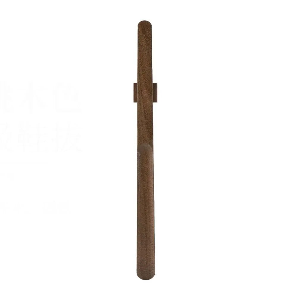 Creative 30/55cm Magnetic Shoehorn Wooden Handle Flexible Lazy Shoe Horn No-Bend Long Shoe Lifter for Elderly, Pregnant Women